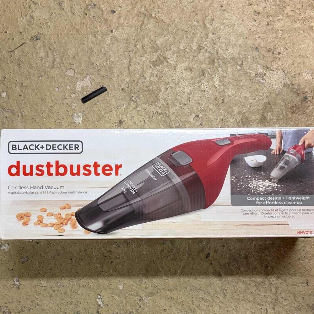Black & Decker Red Dustbuster Cordless Vacuum